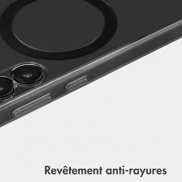 Accezz Lite coque arrière avec MagSafe Samsung Galaxy S25 - Smokey Clear