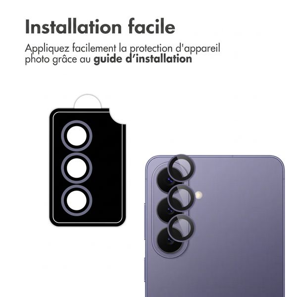 imoshion Lot de 2 protections d'objectif de caméra Samsung Galaxy S26 / S26 Plus - Cobalt Violet