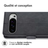 imoshion Étui de télephone portefeuille de luxe Google Pixel 10 Pro XL - Noir