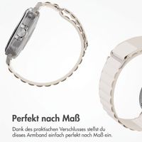 Accezz Bracelet en nylon Alpine Samsung Galaxy Watch Ultra 2 (2026) / Ultra (2024/2025) - Lumière stellaire