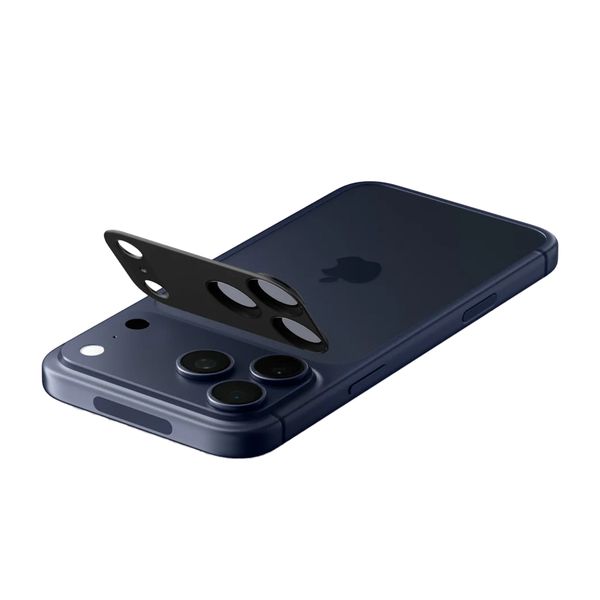 Spigen GLAStR EZ Fit Optik protection caméra pour Apple iPhone 17 Pro - Black