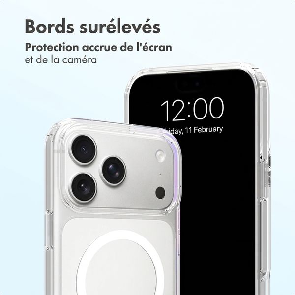 Accezz Coque arrière Xtreme Impact avec MagSafe Apple iPhone 18 Pro Max / 17 Pro Max - Transparent