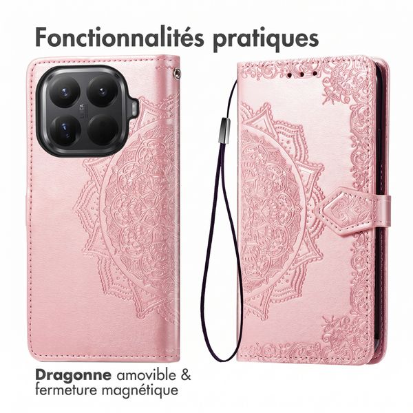 imoshion Etui de télephone Mandala Xiaomi 17T - Rose Gold