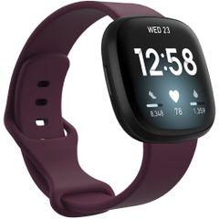 imoshion Bracelet silicone Fitbit Versa 4/ 3 / Sense (2) - Rouge foncé