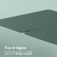 imoshion Magnetic etui de téléphone portefeuille Apple iPad Air 11 pouces (2026) M4 / (2025) M3 / (2024) M2 / Air 5 (2022) / Air 4 (2020) - Vert foncé