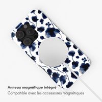 Selencia Coque arrière Vivid avec MagSafe Apple iPhone 16 Pro Max - Midnight Blossom
