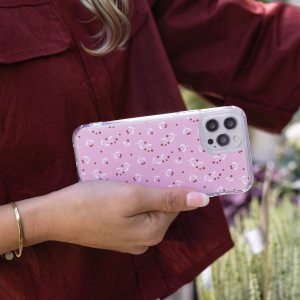 imoshion Coque Design Apple iPhone 15 - Berries Blush
