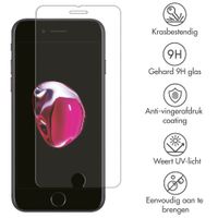 Accezz Protection d'écran en verre trempé Apple iPhone SE (2022 / 2020) / 8 / 7 / 6(s)
