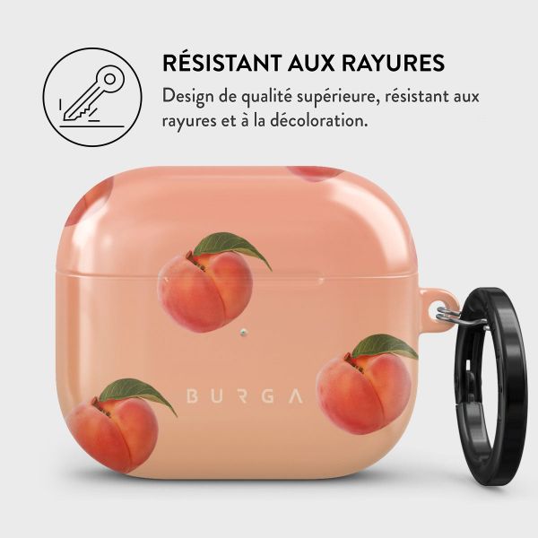 Burga Coque rigide Apple AirPods 3 - Peachy