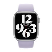 Apple Bracelet Boucle unique en Silicone Apple Watch | 38/40/41/42 mm - Taille 1 - Purple Fog
