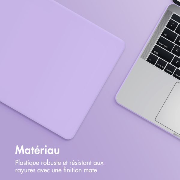 imoshion Coque rigide Apple MacBook Air 13 pouces (2018-2020) - Lavender Lilac