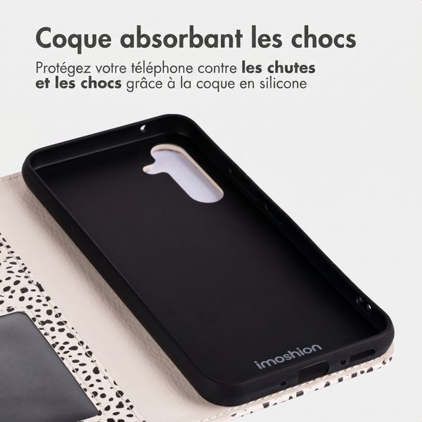 imoshion Étui de télephone portefeuille Design Samsung Galaxy A54 (5G) - Desert Dots
