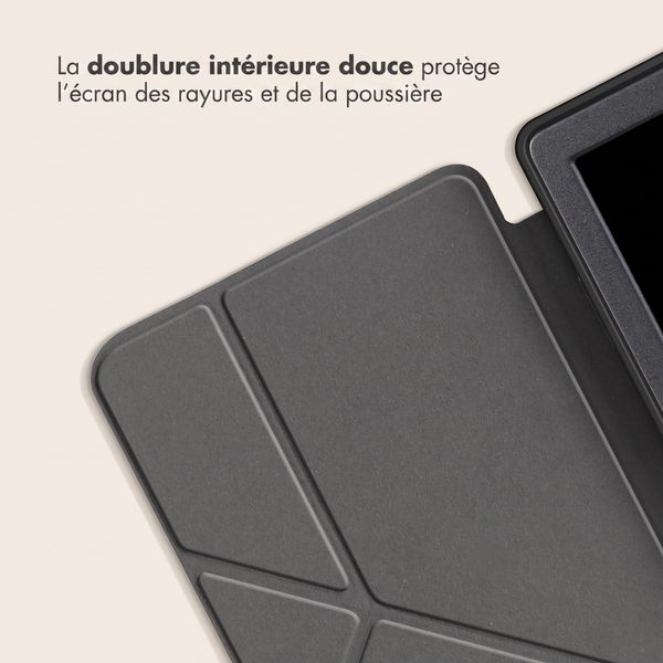imoshion Étui de liseuse portefeuille design Pliable Kobo Clara Colour / BW - Floral Green