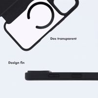 imoshion Bookcase transparente avec MagSafe Apple iPhone 18 Pro / 17 Pro - Noir