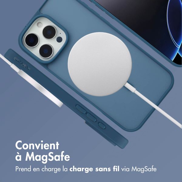 imoshion Coque Color Guard avec MagSafe Apple iPhone 16 Pro Max - Bleu foncé