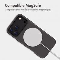 imoshion Coque arrière Color avec Thin MagSafe Ring Apple iPhone 18 Pro Max / 17 Pro Max - Noir