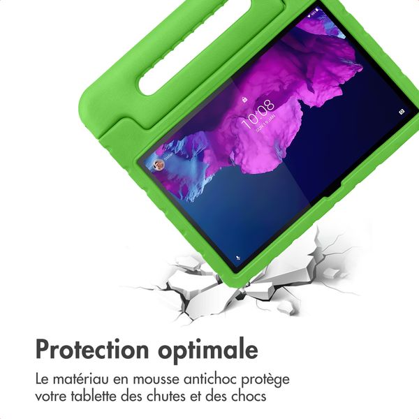 imoshion Coque kidsproof avec poignée Lenovo Tab P11 / P11 Plus - Vert