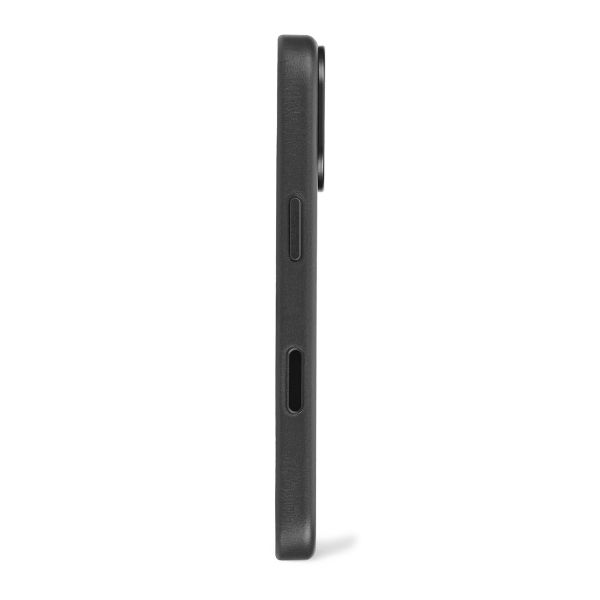 Decoded Coque en cuir MagSafe Apple iPhone 17 - Noir
