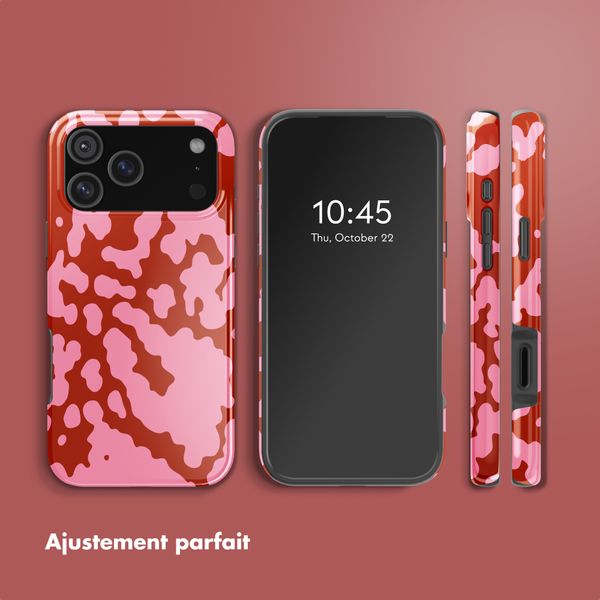Selencia Coque arrière Vivid avec MagSafe Apple iPhone 17 Pro Max - Moo’d Blush Pink