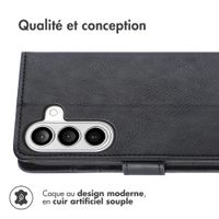 imoshion Étui de télephone portefeuille de luxe Samsung Galaxy S26 - Noir