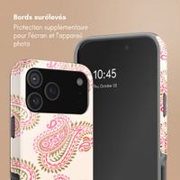 Selencia Coque arrière Vivid Apple iPhone 18 Pro Max / 17 Pro Max - Paisley Blush