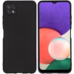 imoshion Coque Couleur Samsung Galaxy A22 (5G) - Noir