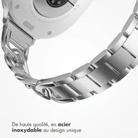Selencia Bracelet Chain Samsung Galaxy Watch 9 (40/44mm) / Watch 8 (40/44mm) / Classic (46mm) - Argent