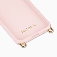 Selencia Coque arrière Rivièra avec MagSafe avec crochets amovibles Samsung Galaxy S25 / S24 - Sorbet Pink