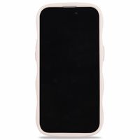Holdit Coque Wavy Apple iPhone 14 Pro - Light Beige / Mirror
