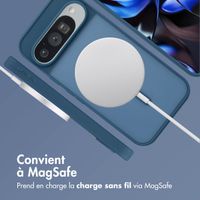imoshion Coque Color Guard avec MagSafe Google Pixel 9 / 9 Pro / 10 / 10 Pro - Bleu foncé
