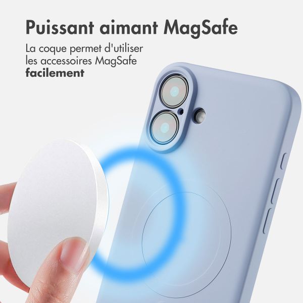 imoshion Coque Couleur avec MagSafe Apple iPhone 16 Plus - Lila / Lilac