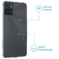imoshion Softcase Back Cover Motorola Moto E22 - Transparent