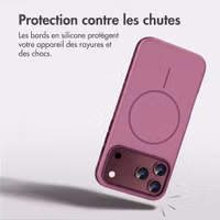 imoshion Coque arrière Color avec Thin MagSafe Ring Apple iPhone 18 Pro Max / 17 Pro Max - Violet