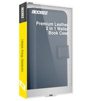 Accezz Premium Leather 2 in 1 Wallet Bookcase Samsung Galaxy A35 - Bleu foncé