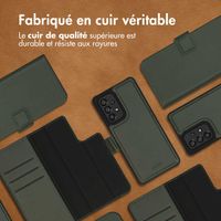 Accezz Premium Leather 2 in 1 Wallet Bookcase Samsung Galaxy A53 - Vert