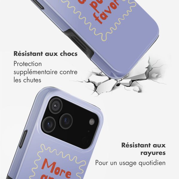 Selencia Coque arrière Vivid avec MagSafe Apple iPhone 17 Pro Max - More Amor