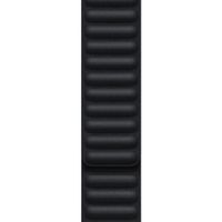 Apple Bracelet Leather Link Apple Watch | 44/45/46/49 mm - Taille M/L - Midnight