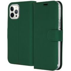 Accezz Étui de télephone Wallet Apple iPhone 12 Pro Max - Vert