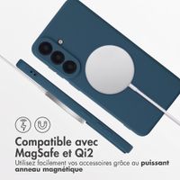 imoshion Coque Couleur avec MagSafe Samsung Galaxy S26 FE - Bleu foncé