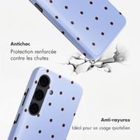 Selencia Coque arrière Vivid avec MagSafe Samsung Galaxy S24 - Happy Dots Digital Sky