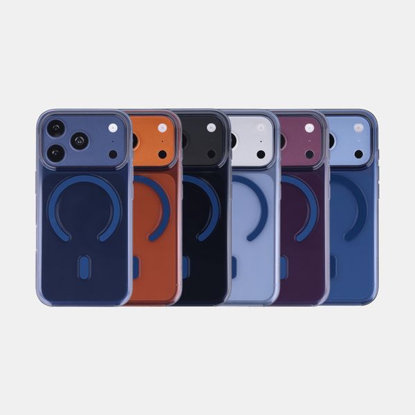 Accezz Lite coque arrière avec MagSafe Apple iPhone 18 Pro Max / 17 Pro Max - Bleu foncé
