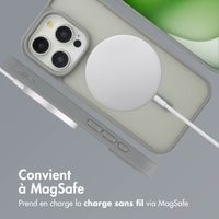 imoshion Coque Color Guard avec MagSafe Apple iPhone 15 Pro - Gris