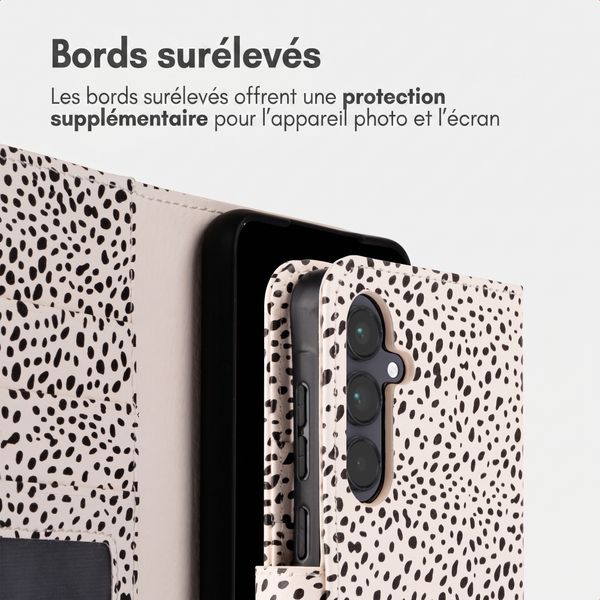 imoshion Étui de télephone portefeuille Design Samsung Galaxy A55 - Desert Dots