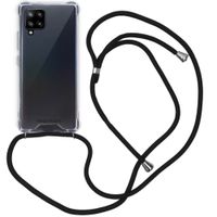 imoshion Coque arrière transparente avec cordon Samsung Galaxy A42 - Noir