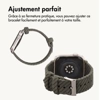 imoshion Bracelet en velours côtelé Apple Watch | 38/40/41/42 mm - Vert