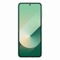 Samsung Original Coque KindSuit en Cuir Végan Samsung Galaxy Z Flip 6 / Flip 7 FE - Mint