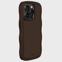 Holdit Coque Wavy Apple iPhone 15 Pro - Chocolate