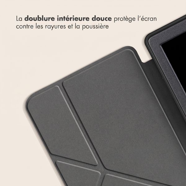 imoshion Étui de liseuse portefeuille design Pliable Kobo Clara Colour / BW - Garden Stripes