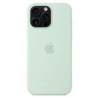 Apple Coque en silicone MagSafe Apple iPhone 16 Pro Max - Aquamarine