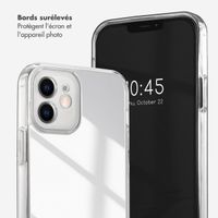 Selencia Coque Mirror Apple iPhone 12 (Pro) - Argent